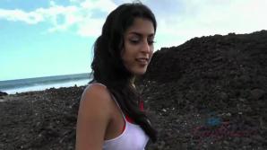 Sophia visits the turtles and the nude beach.